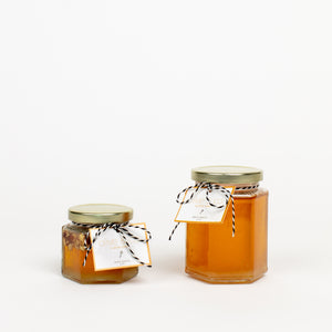 Raw Clover Honey - 4 oz. With Almonds