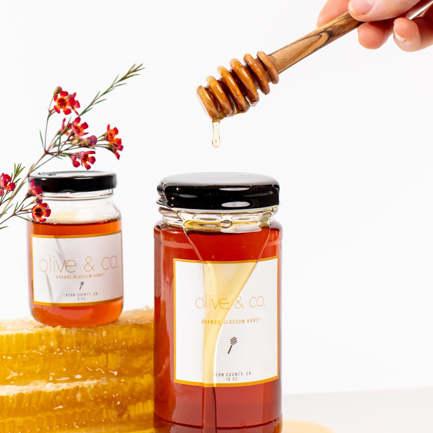 Local Orange Blossom Honey - 16 oz.